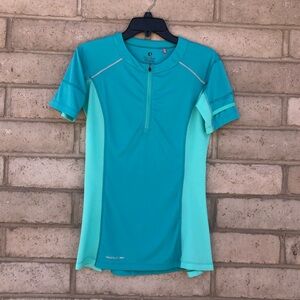 Pearl Izumi Women’s Teal Short Sleeve Cycling Jersey